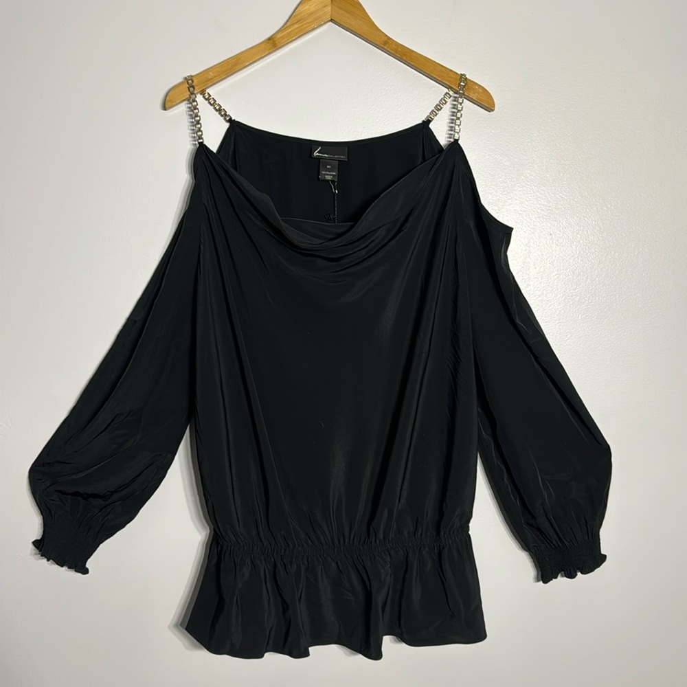 Cold-Shoulder Blouse